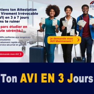 VISA Étude France – Ton AVI Xpress en 3 jours